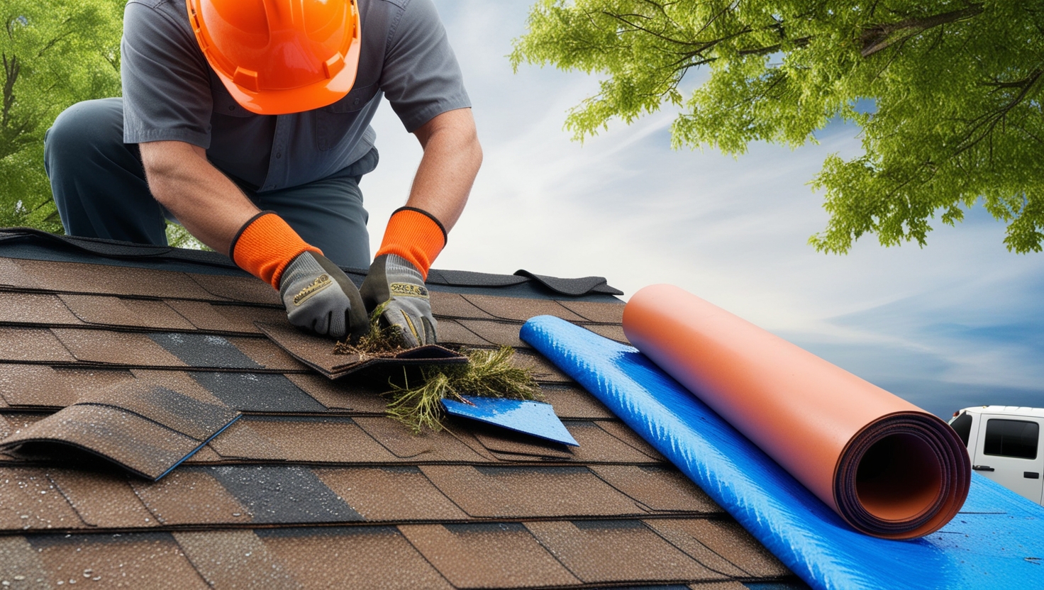 how to clean a shingle roof